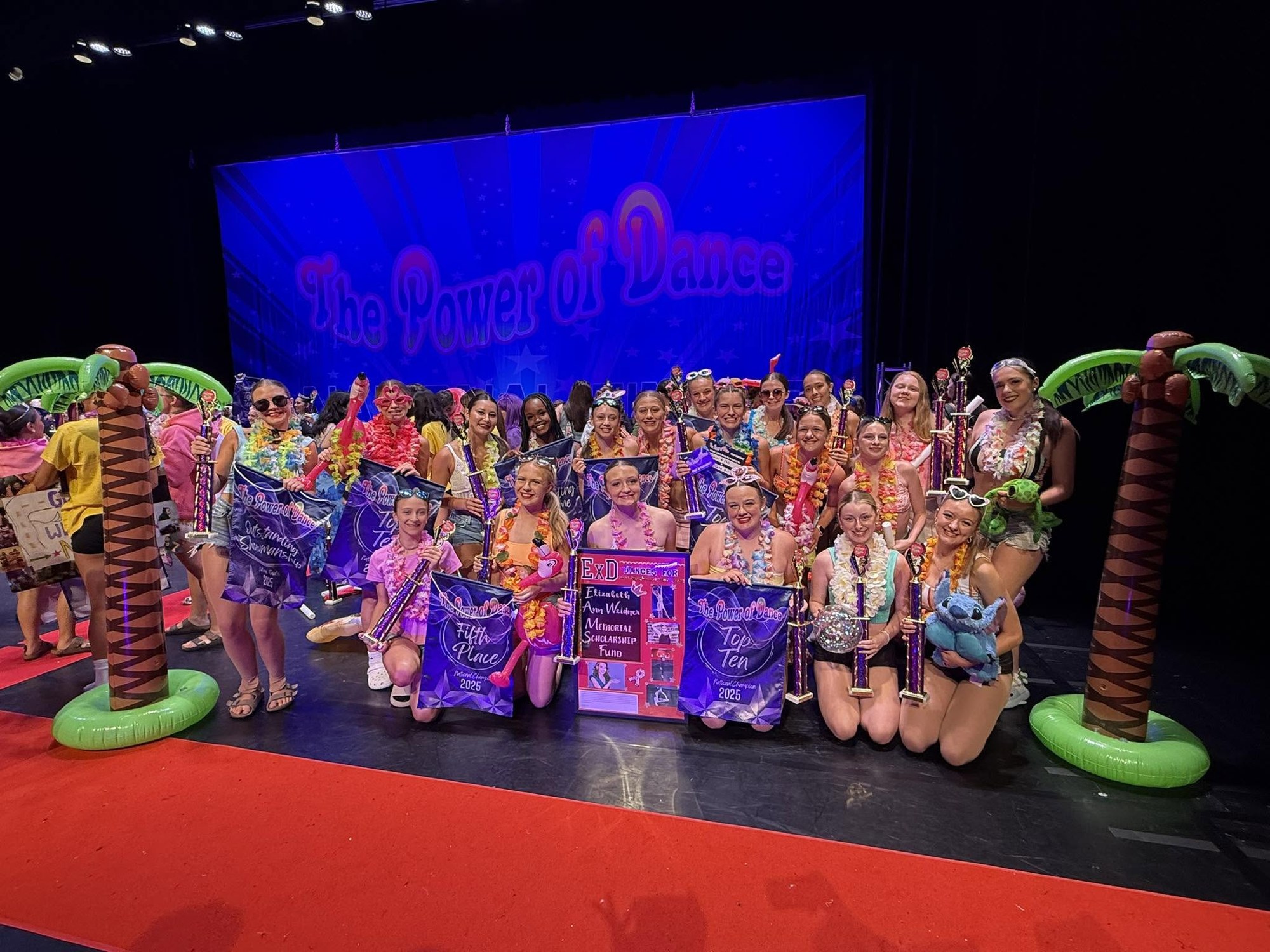 Exclusively Dance competitive dancers with awards